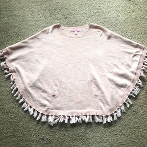 Lilly Pulitzer Hani Poncho in Paradise Tint